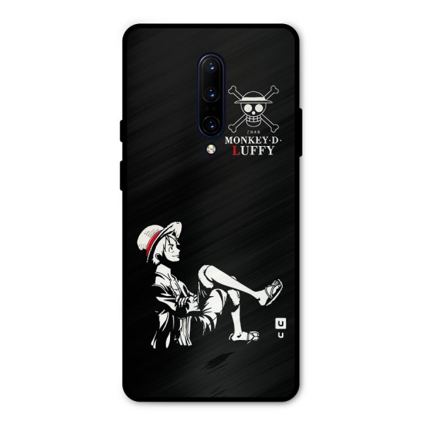 Monkey Luffy Metal Back Case for OnePlus 7 Pro