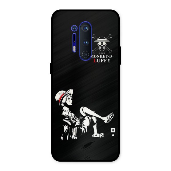 Monkey Luffy Metal Back Case for OnePlus 8 Pro