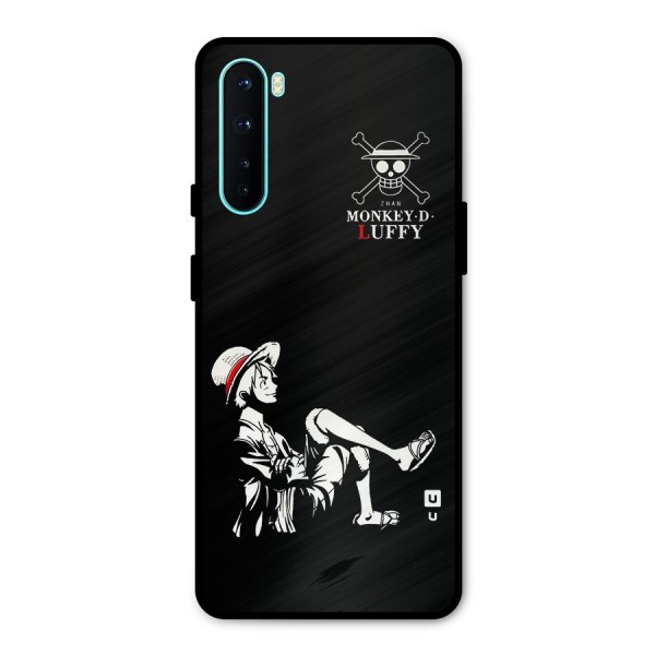 Monkey Luffy Metal Back Case for OnePlus Nord