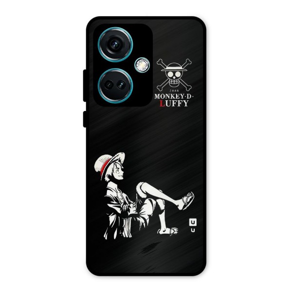 Monkey Luffy Metal Back Case for OnePlus Nord CE 3 5G