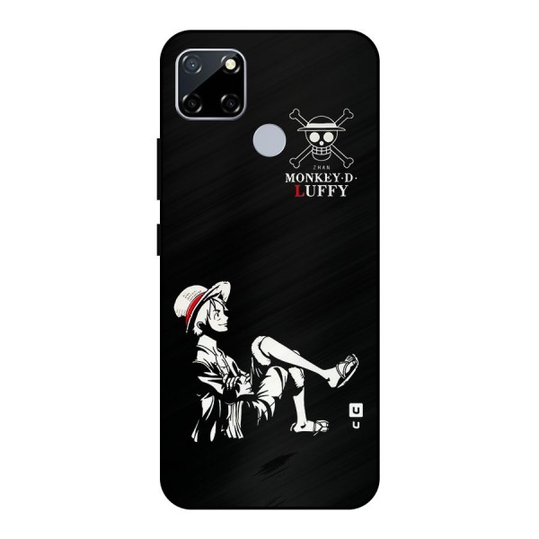 Monkey Luffy Metal Back Case for Realme Narzo 30A
