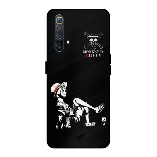 Monkey Luffy Metal Back Case for Realme X3 SuperZoom