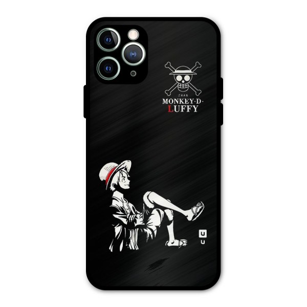 Monkey Luffy Metal Back Case for iPhone 11 Pro Max