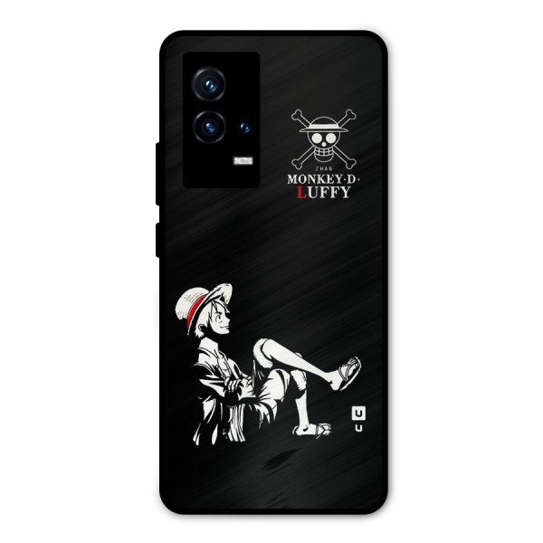 Monkey Luffy Metal Back Case for iQOO 9 5G