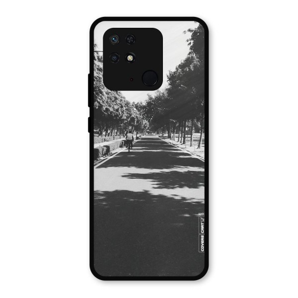 Monochrome Path Metal Back Case for Redmi 10 Power