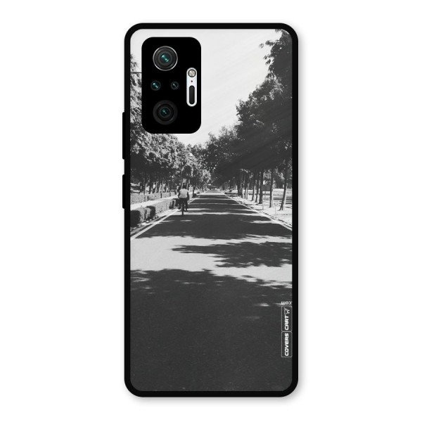 Monochrome Path Metal Back Case for Redmi Note 10 Pro Max