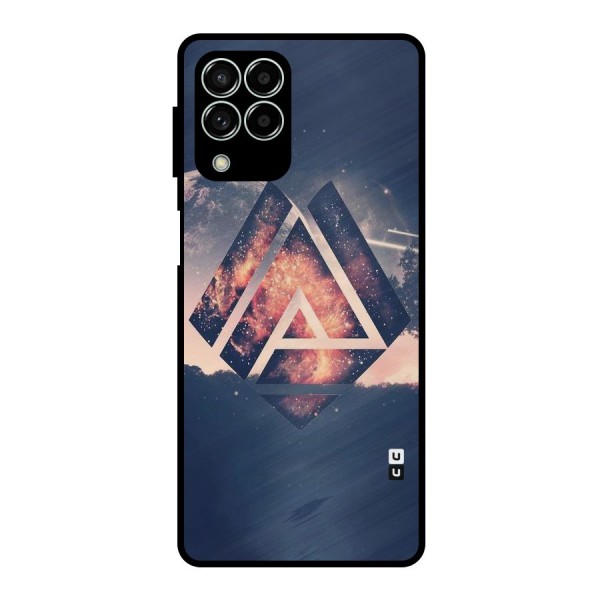 Moon Abstract Metal Back Case for Galaxy M33