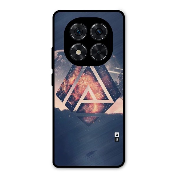 Moon Abstract Metal Back Case for Redmi Note 14 Pro 5G