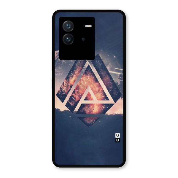 Moon Abstract Metal Back Case for iQOO Neo 6 5G