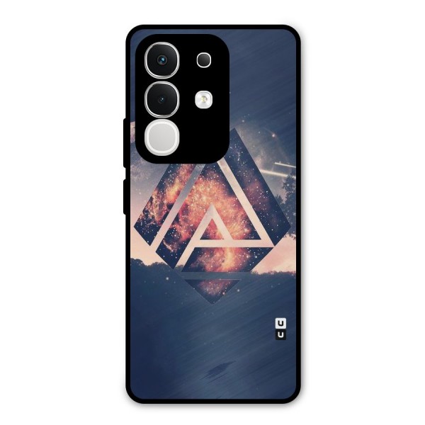 Moon Abstract Metal Back Case for iQOO Z10x