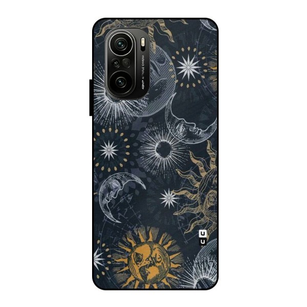 Moon And Sun Metal Back Case for Mi 11X Pro
