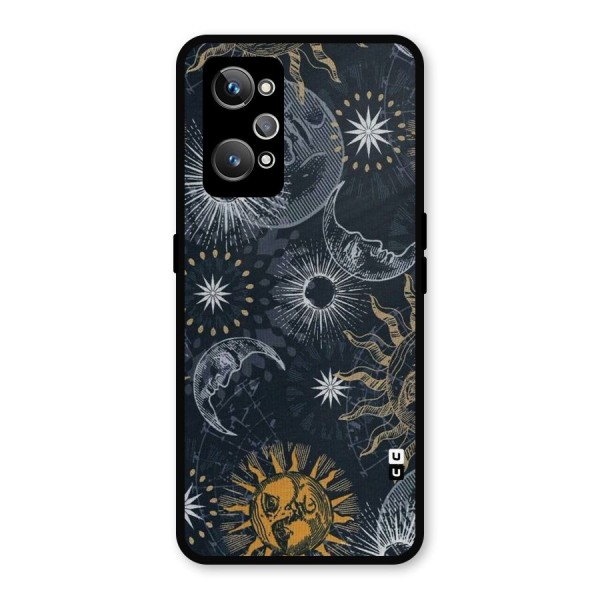 Moon And Sun Metal Back Case for Realme GT 2