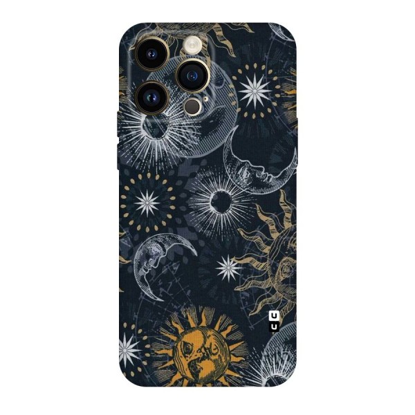 Moon And Sun Original Polycarbonate Back Case for iPhone 14 Pro Max