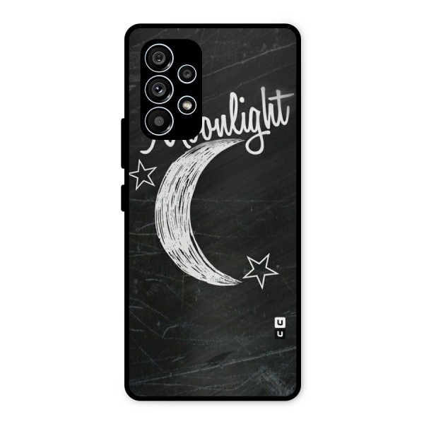 Moon Light Metal Back Case for Galaxy A53 5G