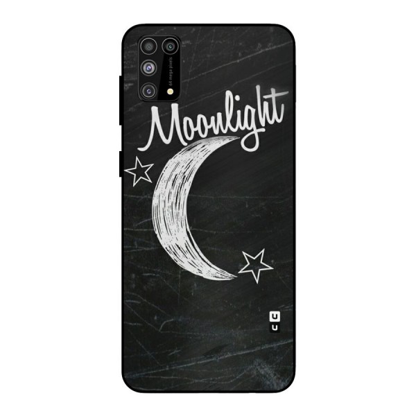 Moon Light Metal Back Case for Galaxy F41