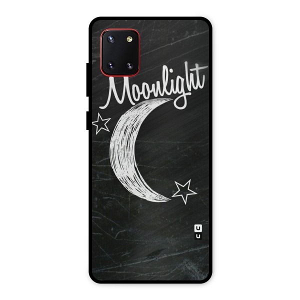 Moon Light Metal Back Case for Galaxy Note 10 Lite