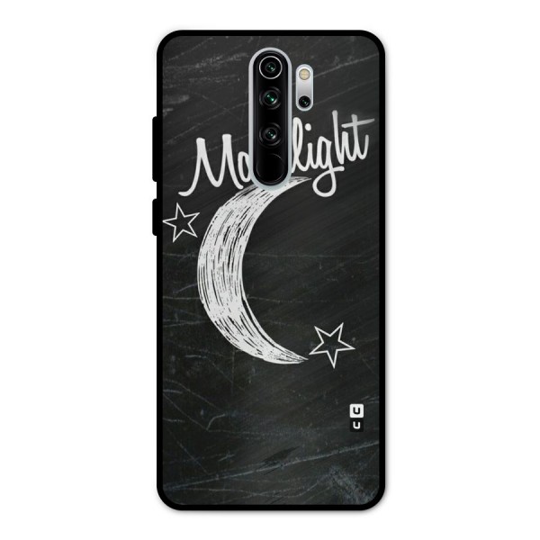 Moon Light Metal Back Case for Redmi Note 8 Pro