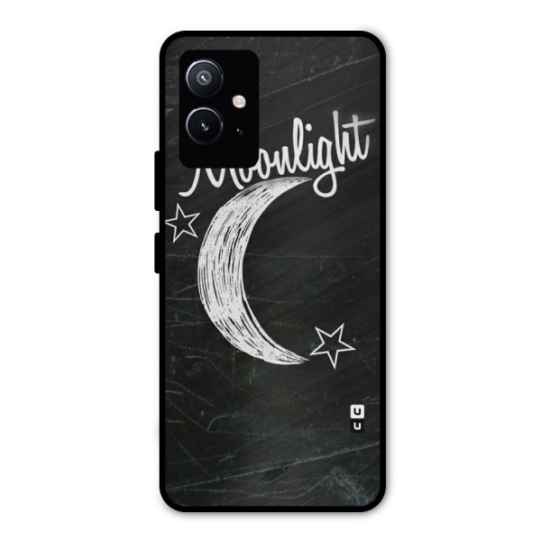 Moon Light Metal Back Case for Vivo T1 5G