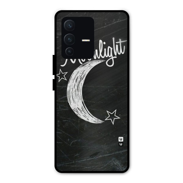 Moon Light Metal Back Case for Vivo V23 Pro