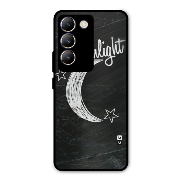 Moon Light Metal Back Case for Vivo Y200e