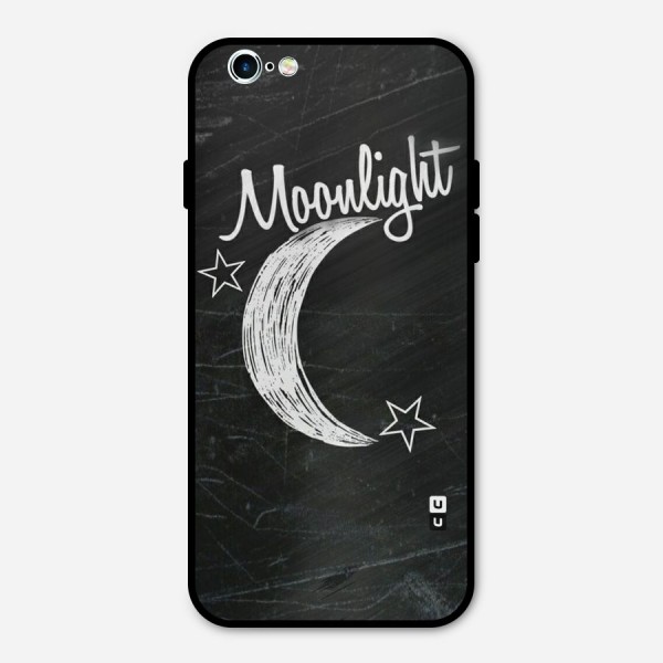 Moon Light Metal Back Case for iPhone 6 6s