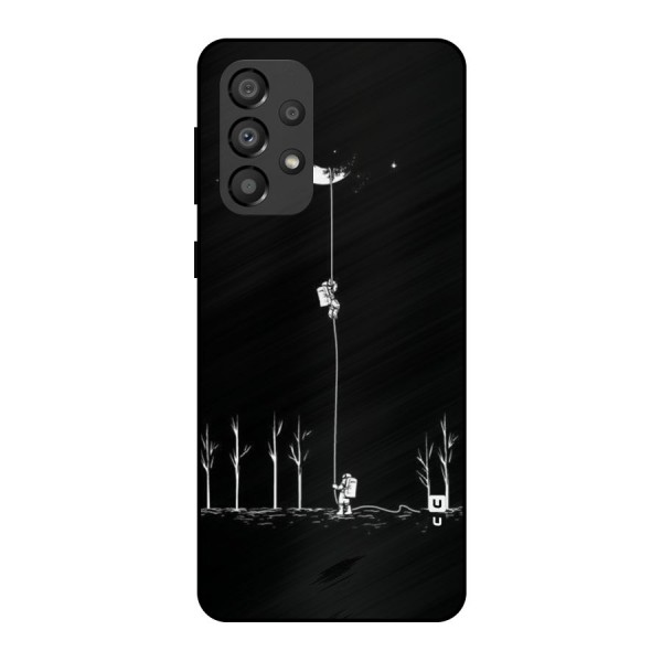 Moon Man Metal Back Case for Galaxy A33 5G
