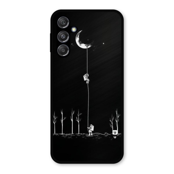 Moon Man Metal Back Case for Galaxy M34 5G