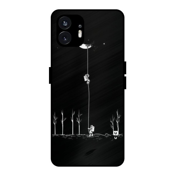 Moon Man Metal Back Case for Nothing Phone 2