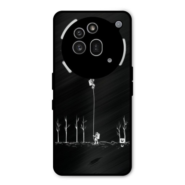 Moon Man Metal Back Case for Nothing Phone 3a Pro