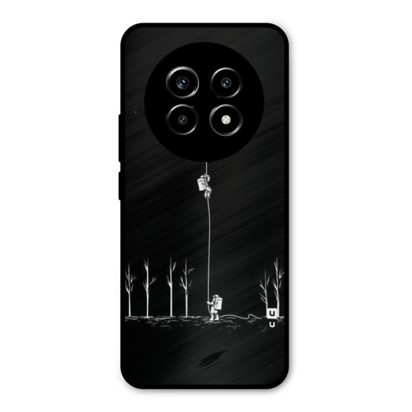 Moon Man Metal Back Case for Realme 13 Pro