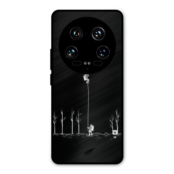 Moon Man Metal Back Case for Xiaomi 14 Ultra