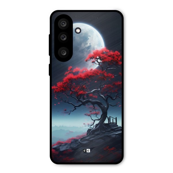 Moon Tree Metal Back Case for Galaxy M56
