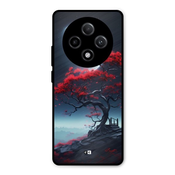 Moon Tree Metal Back Case for Oppo F27 Pro Plus