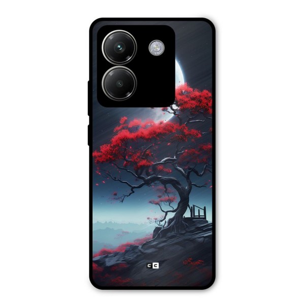 Moon Tree Metal Back Case for Poco M7 Pro 5G