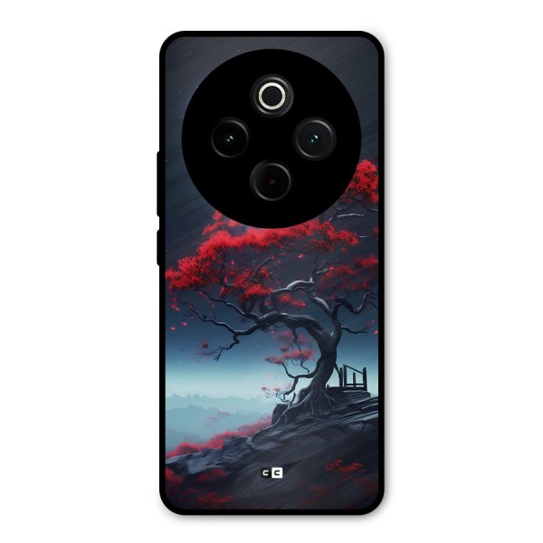 Moon Tree Metal Back Case for Vivo T4
