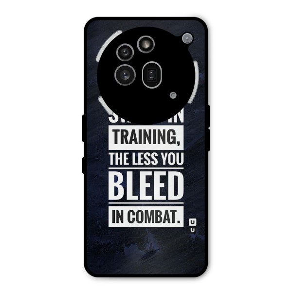 More You Sweat Less You Bleed Metal Back Case for Nothing Phone 3a Pro