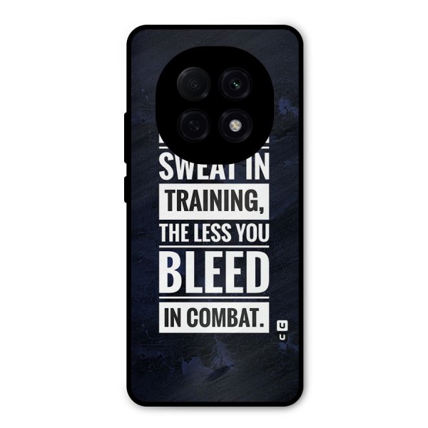 More You Sweat Less You Bleed Metal Back Case for Oppo F29 Pro