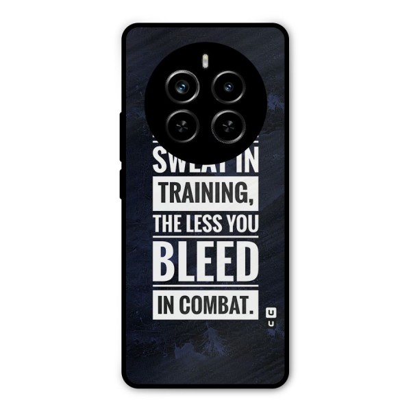 More You Sweat Less You Bleed Metal Back Case for Realme P1 Pro