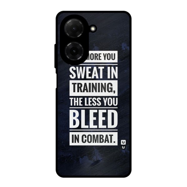 More You Sweat Less You Bleed Metal Back Case for Redmi A5 4G