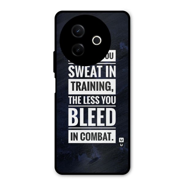 More You Sweat Less You Bleed Metal Back Case for Vivo Y39