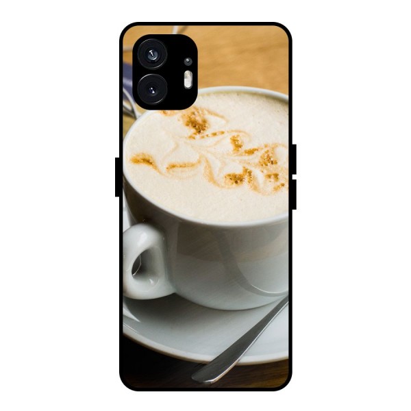 Morning Coffee Metal Back Case for Nothing Phone 2