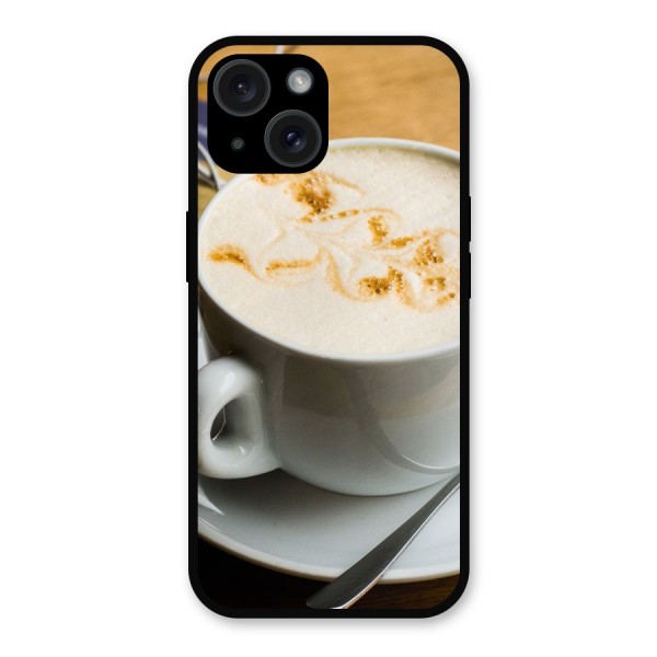 Morning Coffee Metal Back Case for iPhone 15