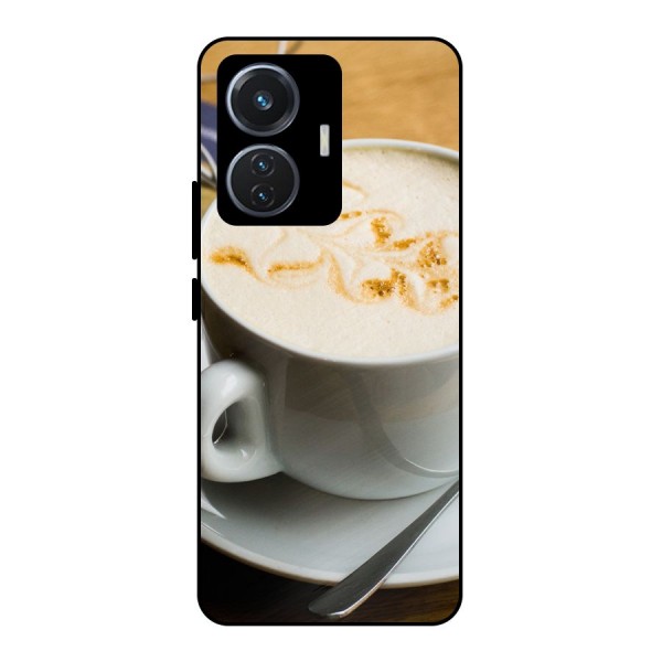 Morning Coffee Metal Back Case for iQOO Z6 44W