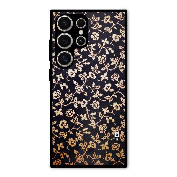 Most Beautiful Floral Metal Back Case for Galaxy S24 Ultra