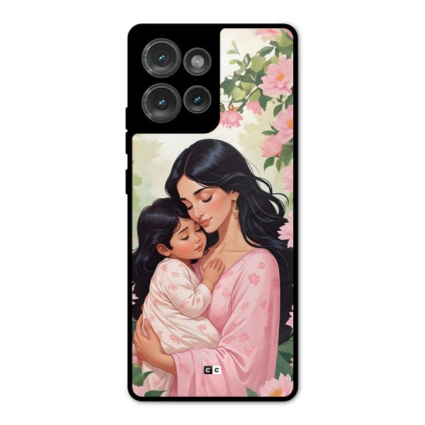 Mother Love Metal Back Case for Motorola Edge 50