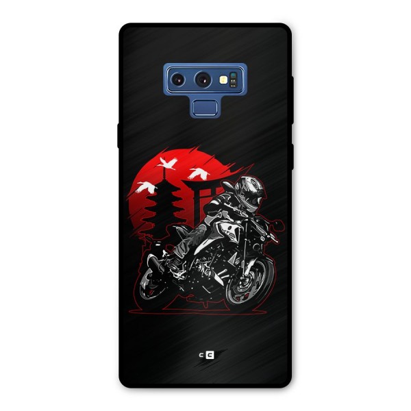 Moto Lean Metal Back Case for Galaxy Note 9