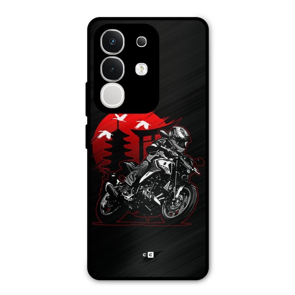 Moto Lean Metal Back Case for iQOO Z10x