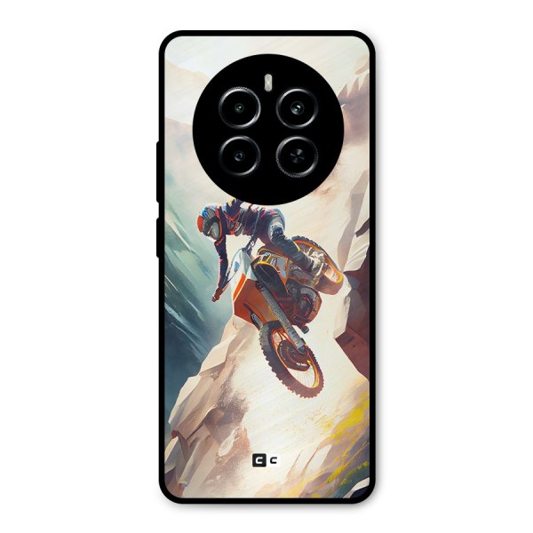 Mountain Biker Metal Back Case for Realme P1