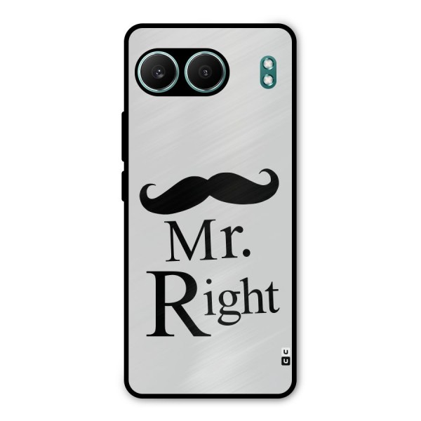 Mr. Right. Metal Back Case for OnePlus Nord 4