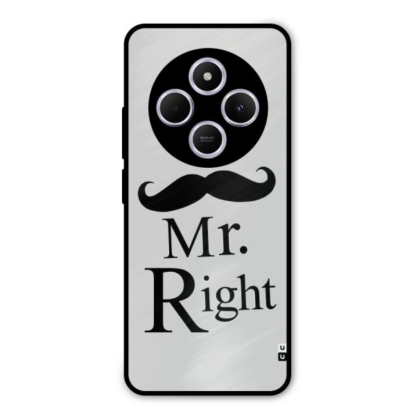 Mr. Right. Metal Back Case for Poco C75 5G